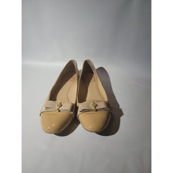 Tory Burch Tan Patient Flats 10.5M - Picture 2 of 9